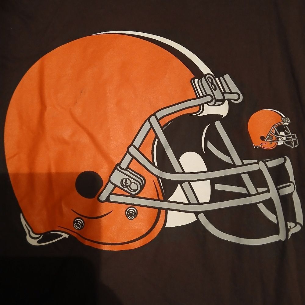 Cleveland Browns Short Sleeve Tee Shirt Mens Size Large